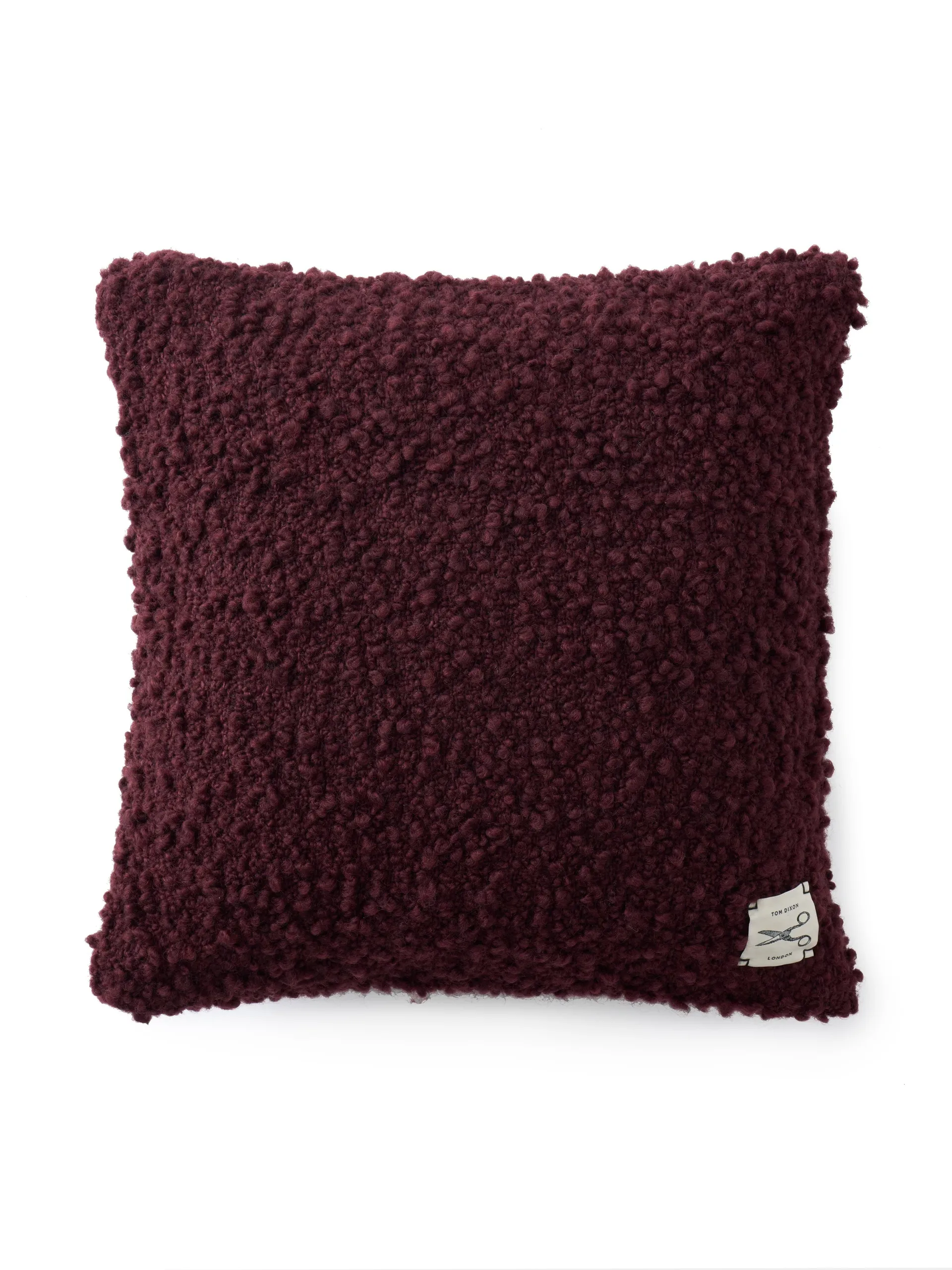 Bobble cushion 45x45 cm, Burgundy Tom Dixon