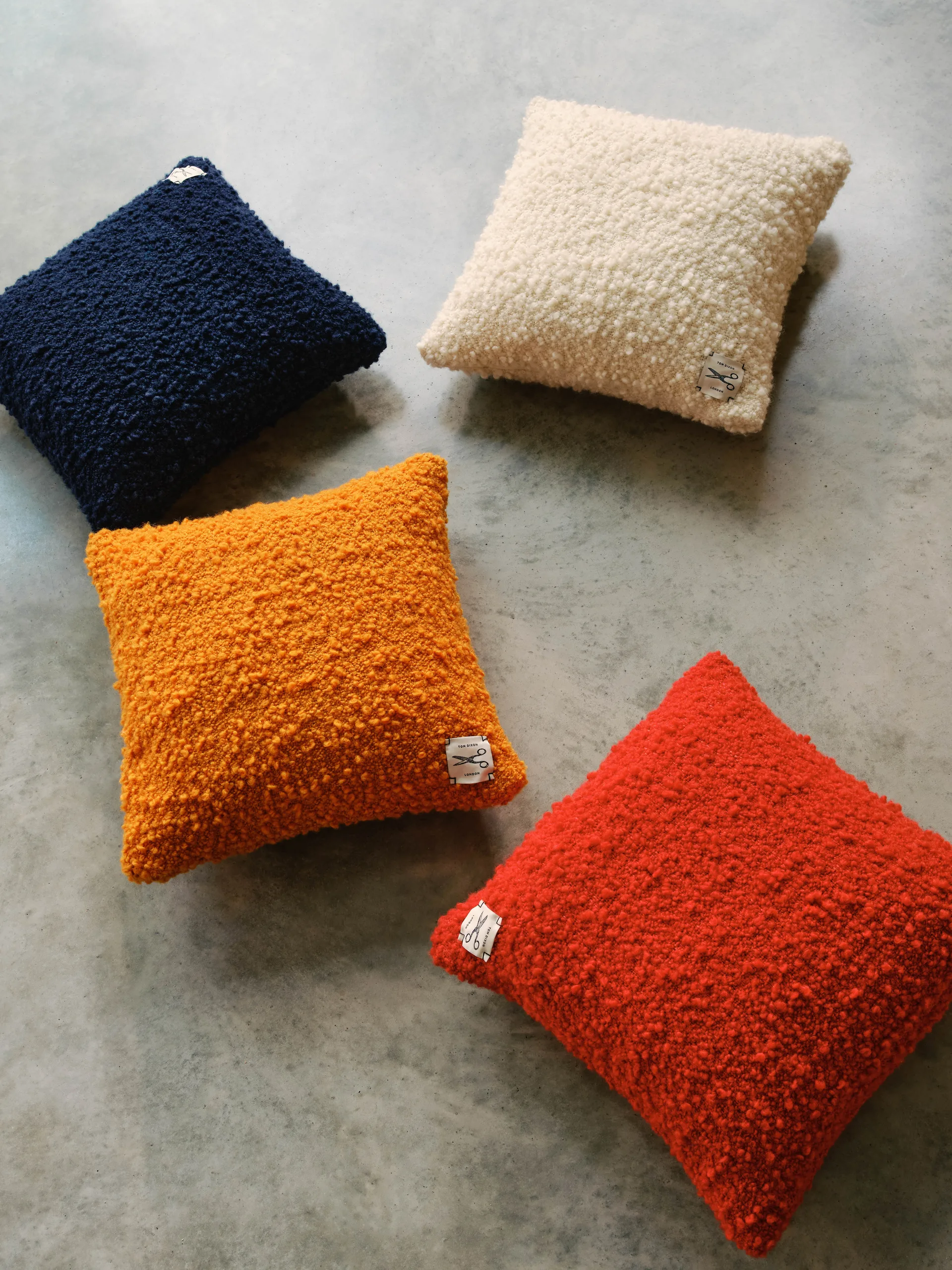 Bobble cushion 45x45 cm, Orange Tom Dixon