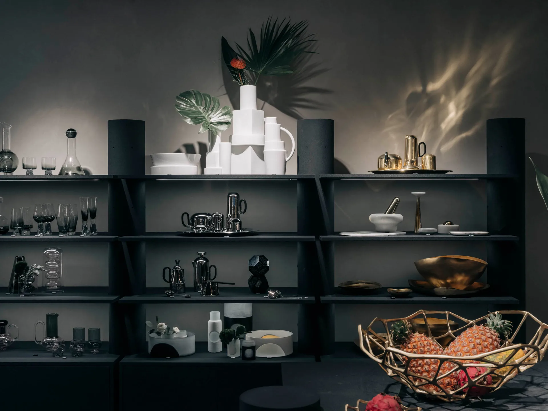 Bone bowl, Brass, L Tom Dixon