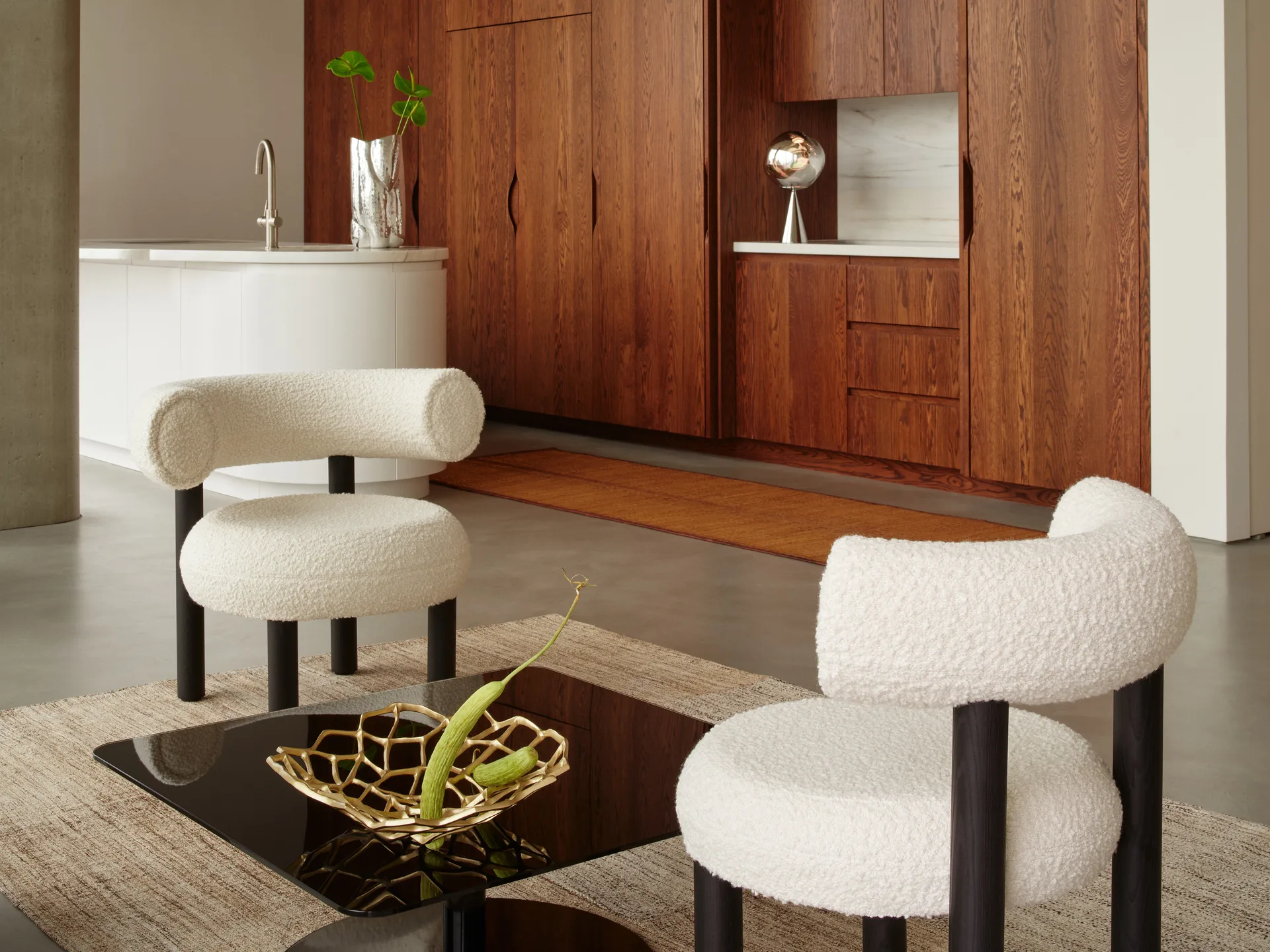 Bone bowl, Brass, L Tom Dixon