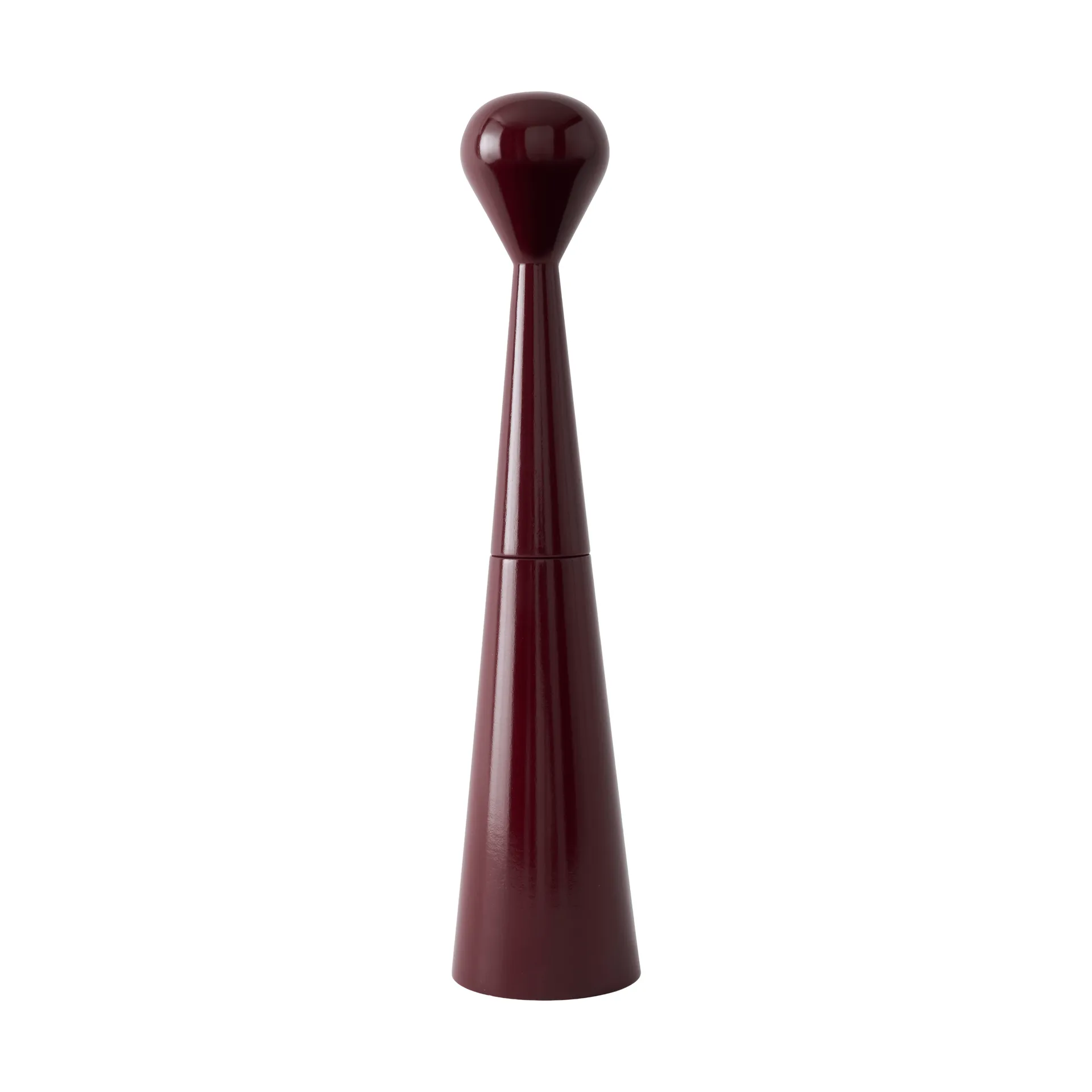 Brew Tall spice grinder 33 cm, Burgundy Tom Dixon