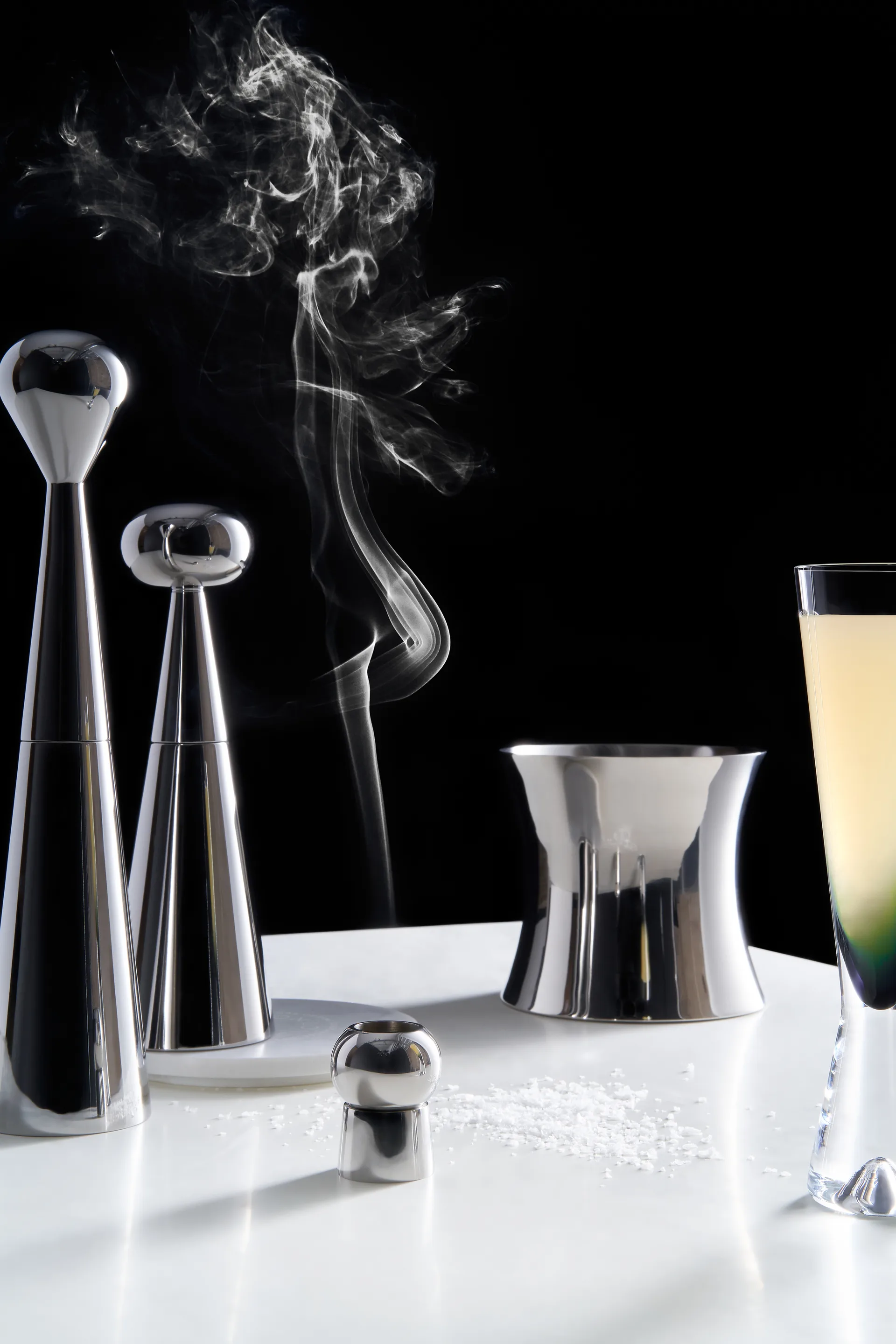 Brew Tall spice grinder 33 cm, Stainless steel Tom Dixon