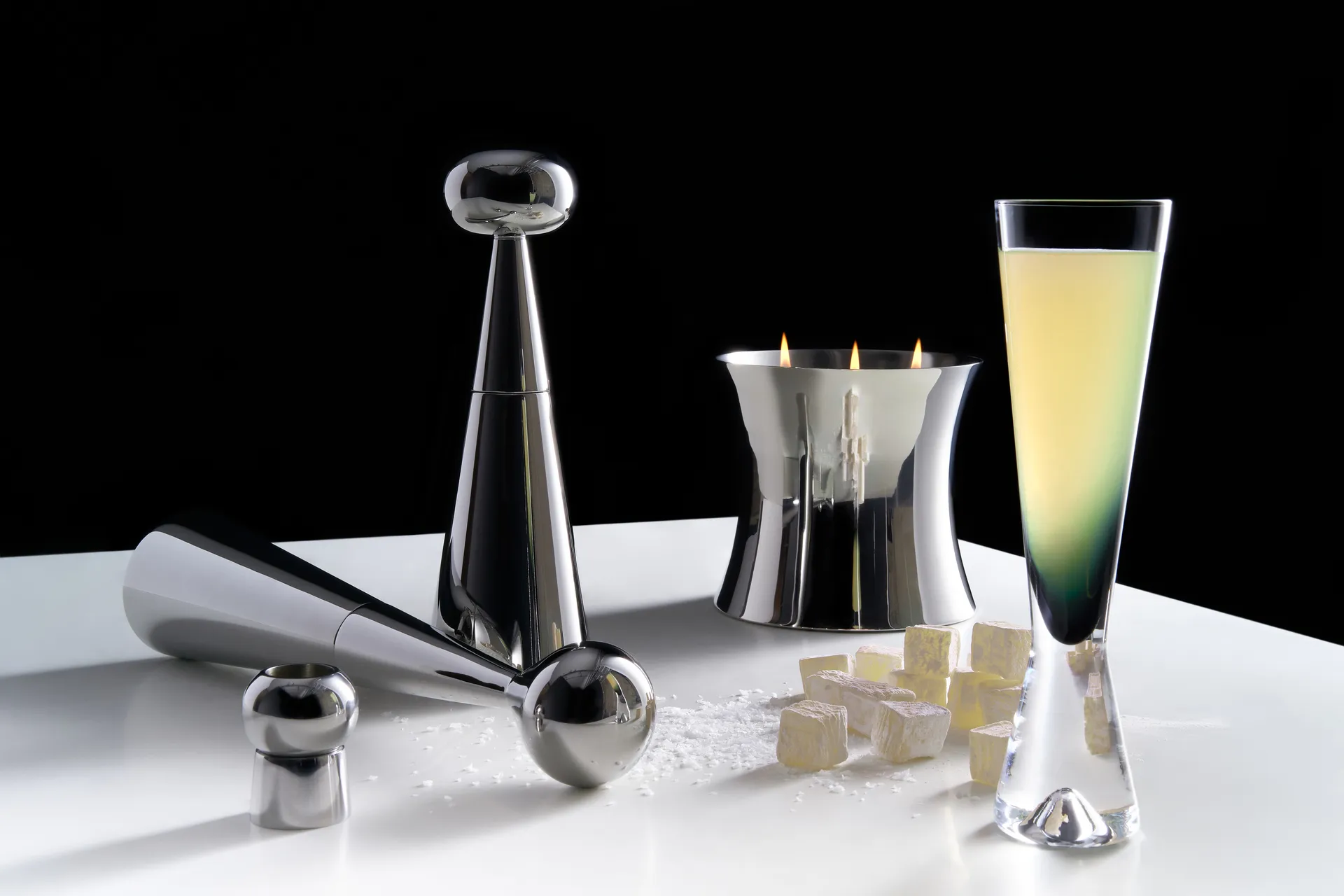 Brew Tall spice grinder 33 cm, Stainless steel Tom Dixon