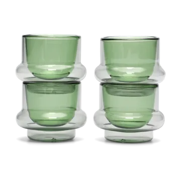 Bump espresso cup 5 cl 4-pack - Green - Tom Dixon