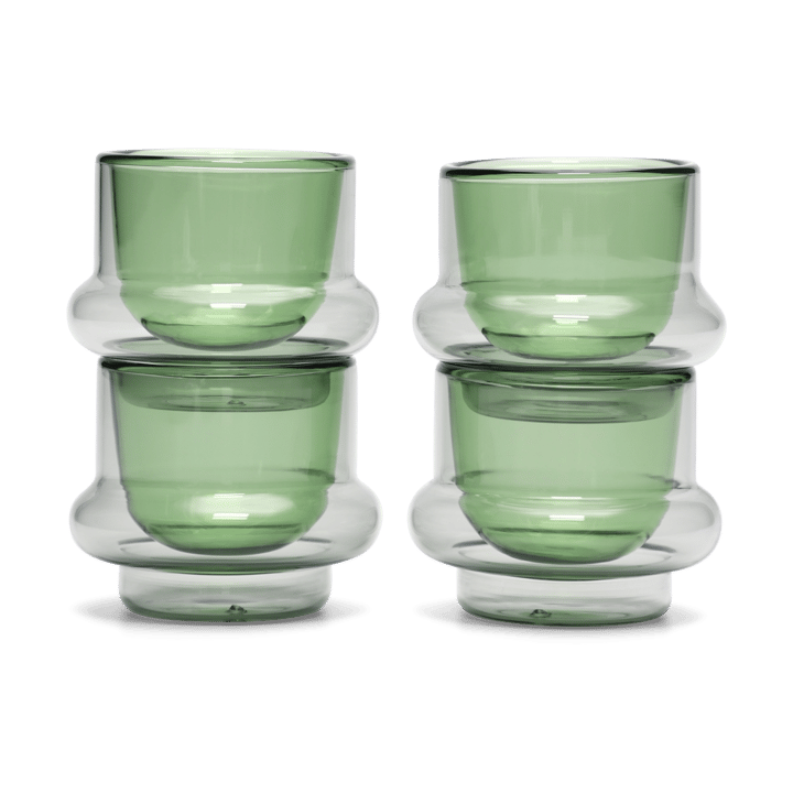 Bump espresso cup 5 cl 4-pack - Green - Tom Dixon
