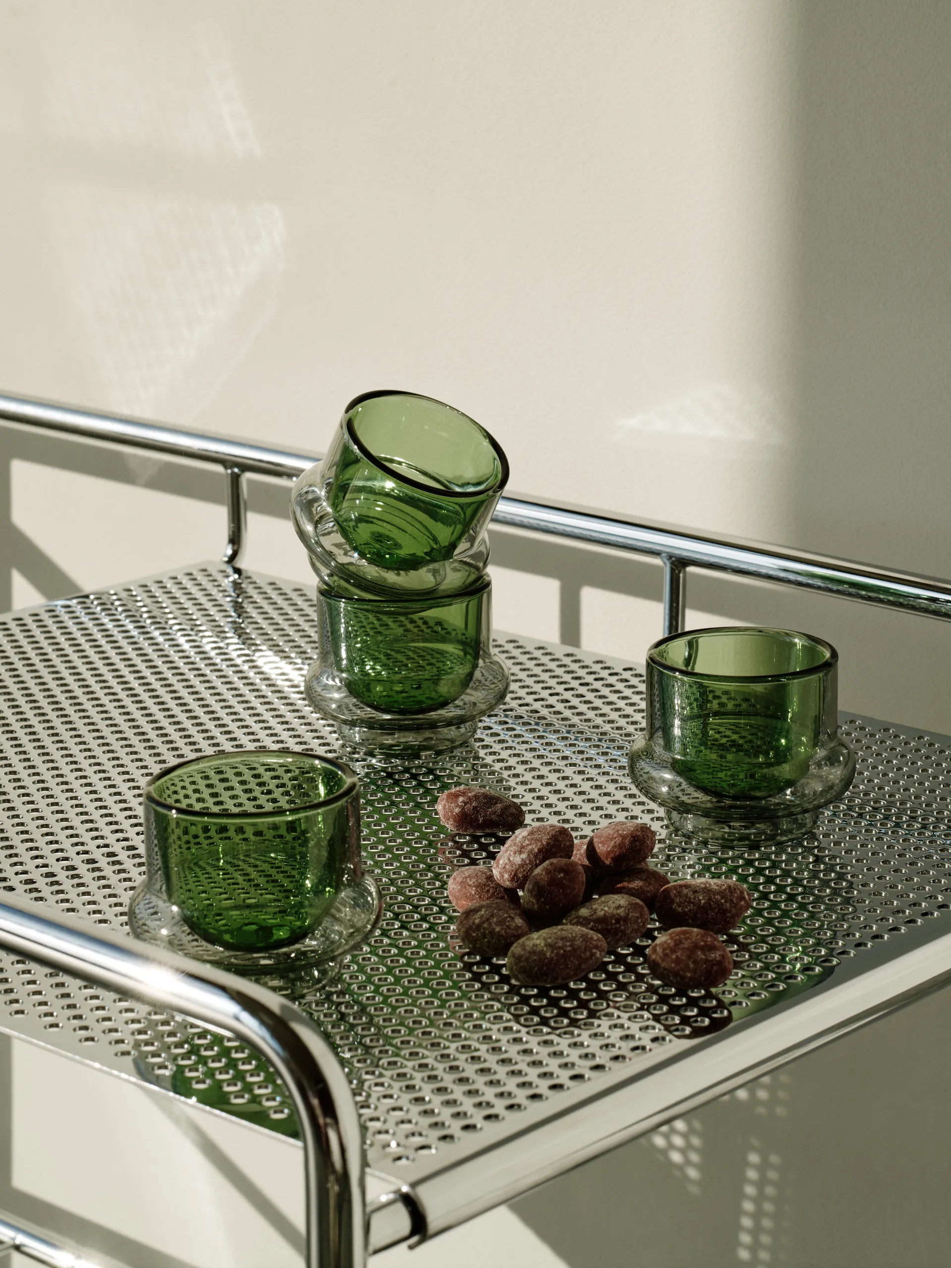 Bump espresso cup 5 cl 4-pack, Green Tom Dixon