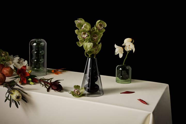 Bump Short vase, Black Tom Dixon