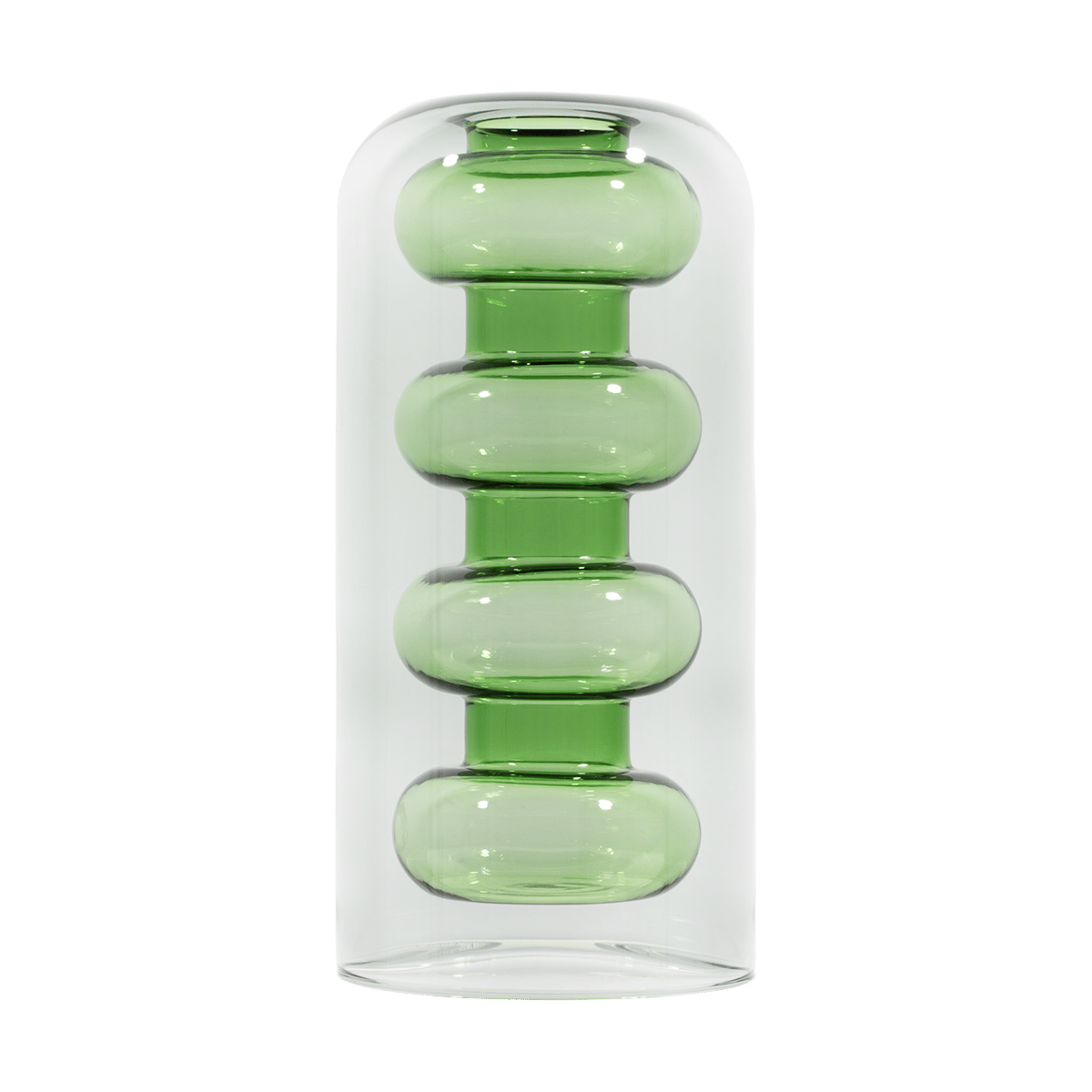 Tom Dixon Bump Tall vase Green | Scandinavian Design | Vases | Green