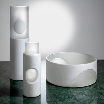 Carved vase small - White - Tom Dixon