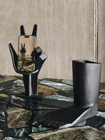 Cast iron handle - Black, 29.8x6.5 cm - Tom Dixon