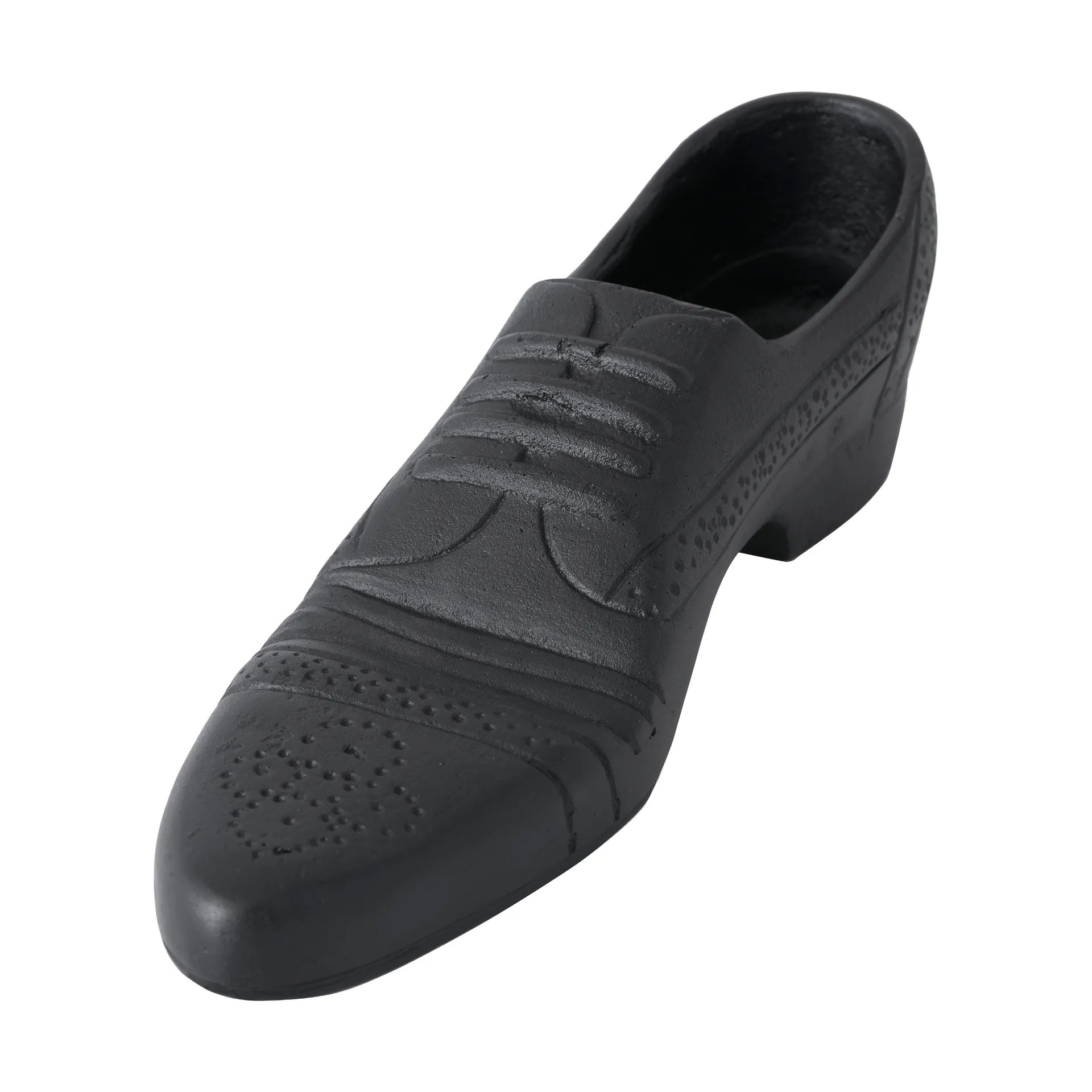 Cast Iron shoe, Black, 30x8.2 cm Tom Dixon