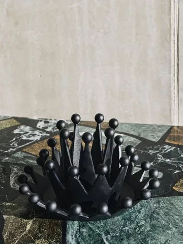 Cast iron tealight holder - Ø8.8x12.1 cm - Tom Dixon