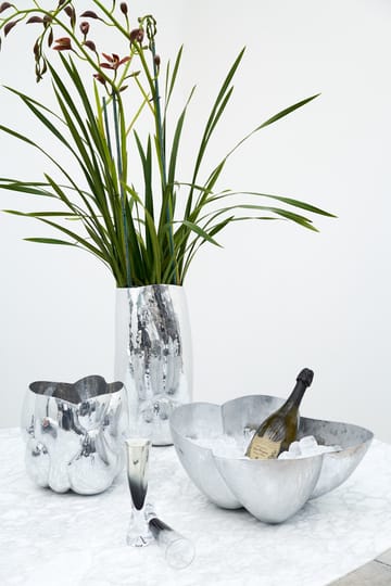 Cloud vase high - Silver - Tom Dixon