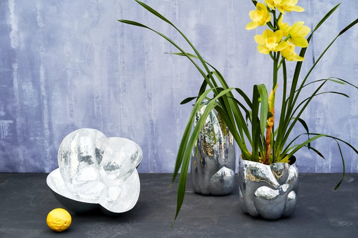 Cloud vase low - Silver - Tom Dixon