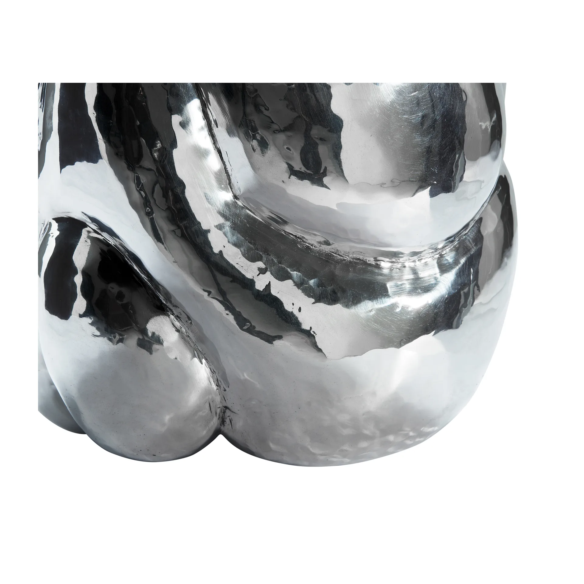 Cloud vase low, Silver Tom Dixon