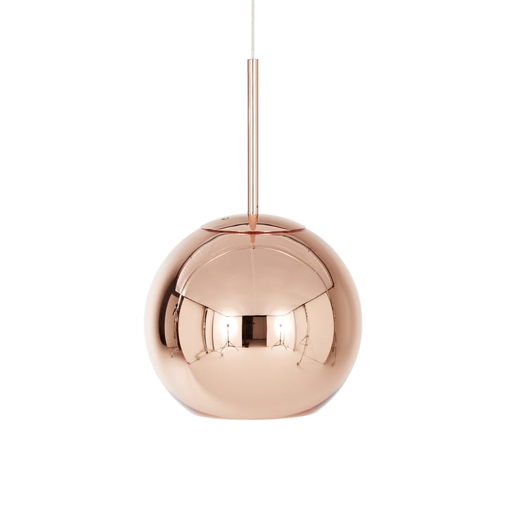 Copper Round pendant lamp LED Ø25 cm - Copper - Tom Dixon