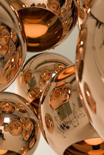 Copper Round pendant lamp LED Ø25 cm - Copper - Tom Dixon