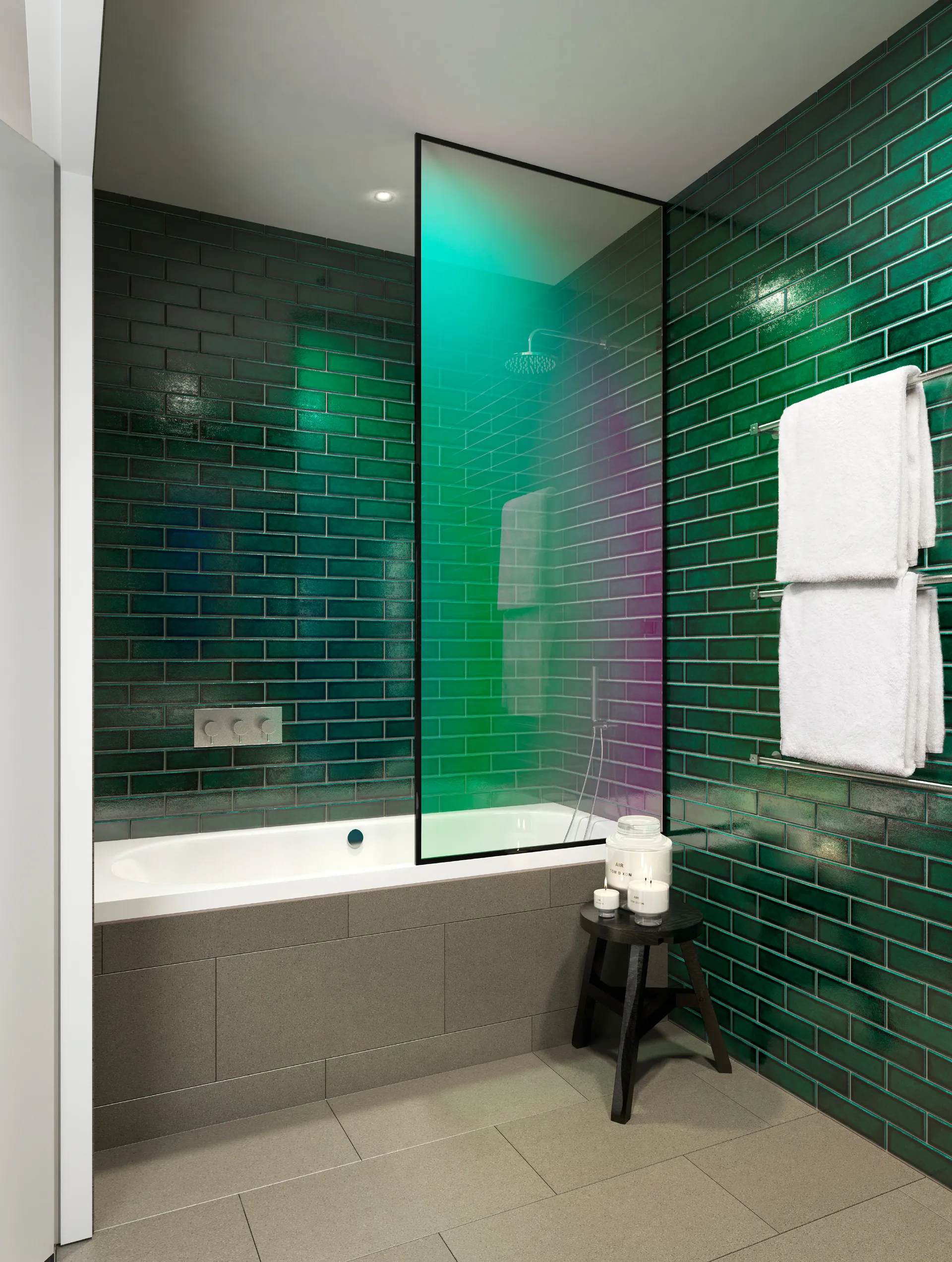 Elements scented candle large, Air Tom Dixon