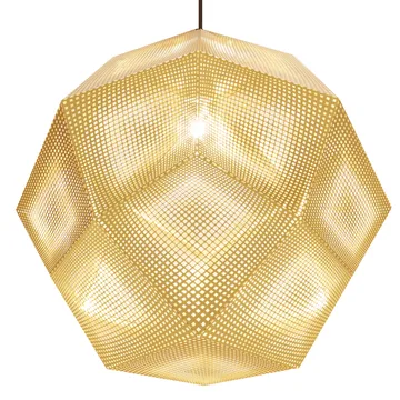 Etch ceiling lamp 50 cm - Brass - Tom Dixon