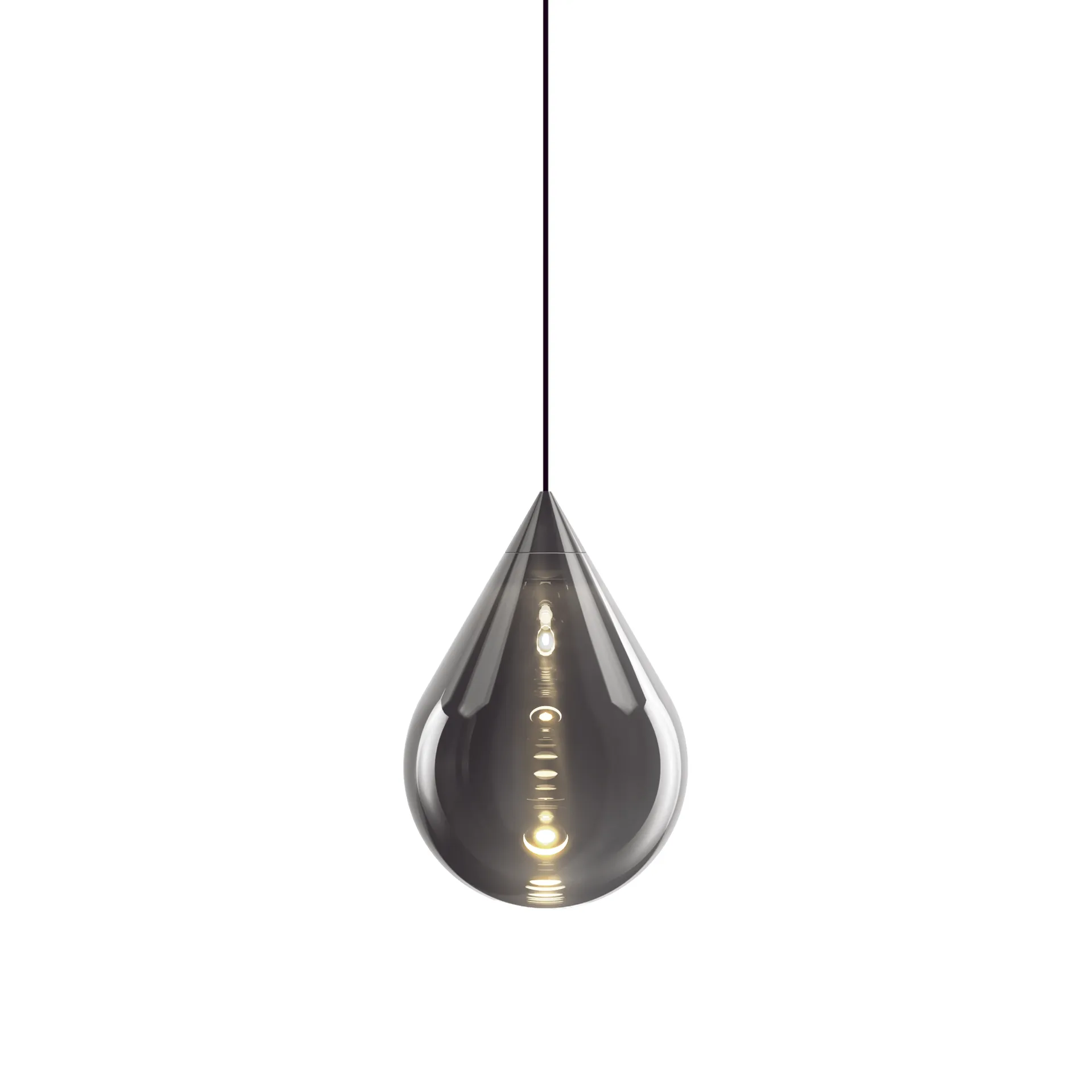 Flare Bead pendant lamp, Silver Tom Dixon