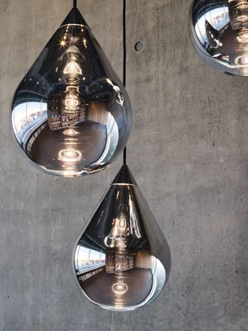 Flare Bead pendant lamp - Silver - Tom Dixon