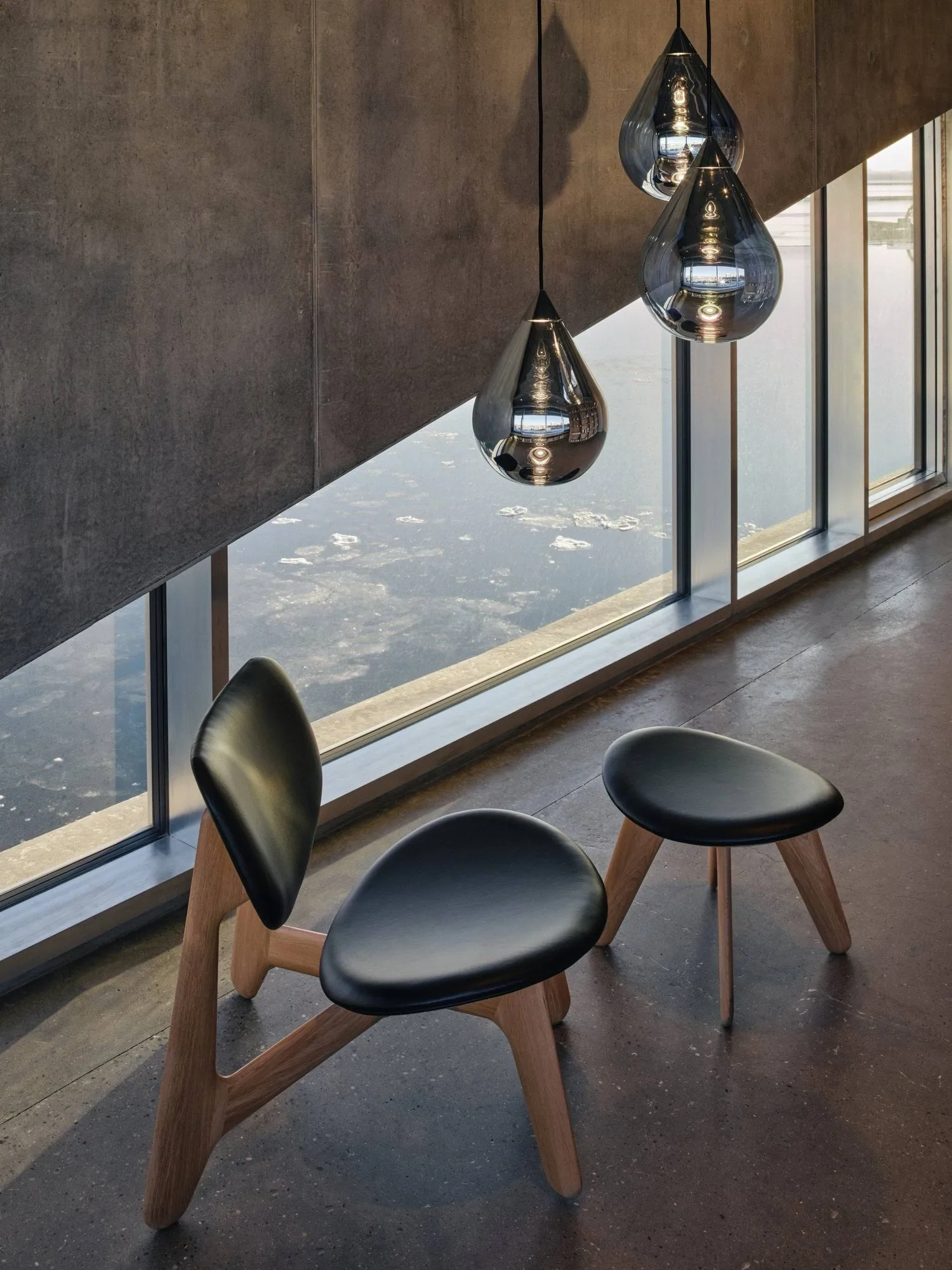Flare Bead pendant lamp, Silver Tom Dixon