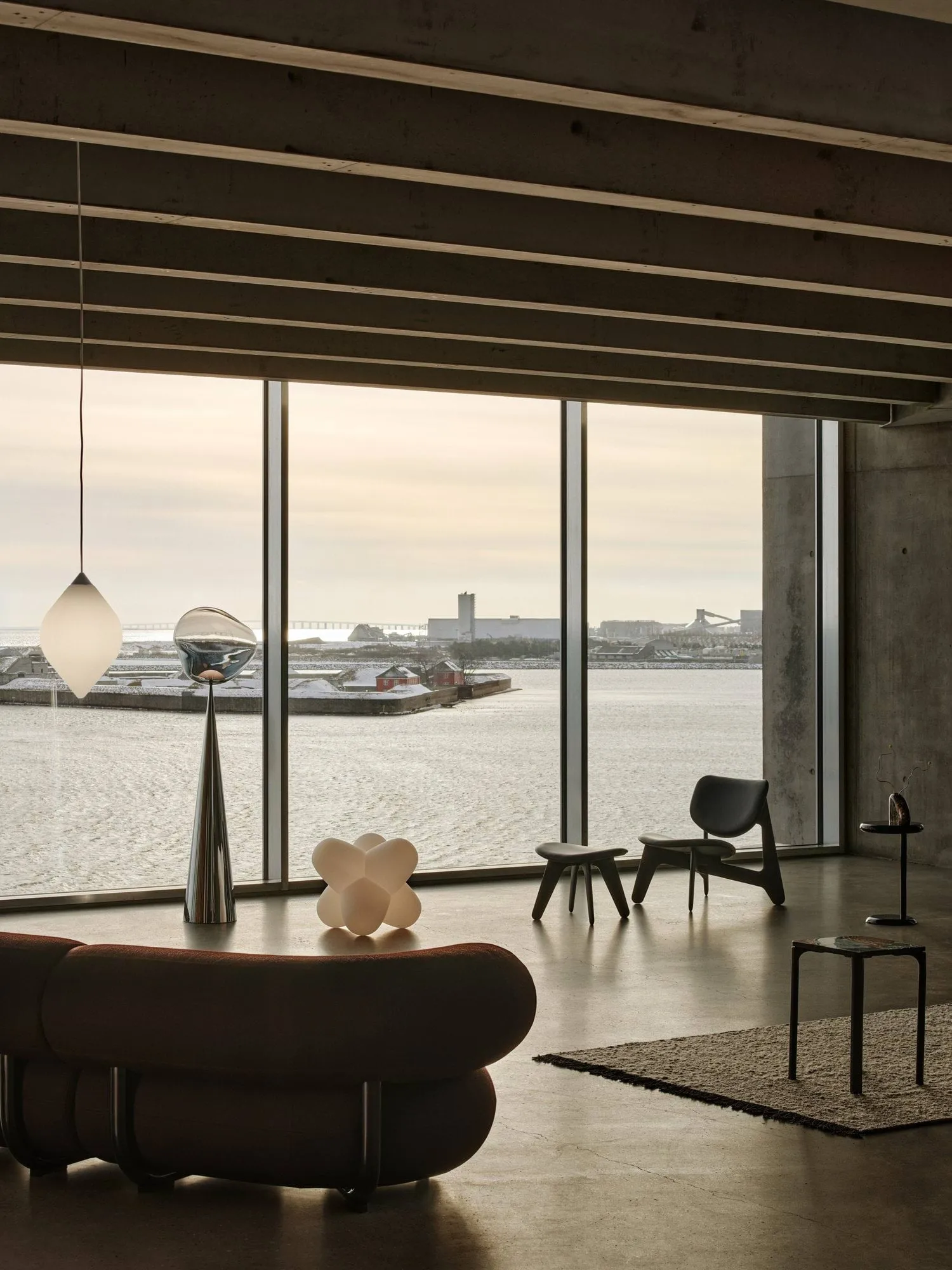 Flare Top pendant lamp, Opal Tom Dixon