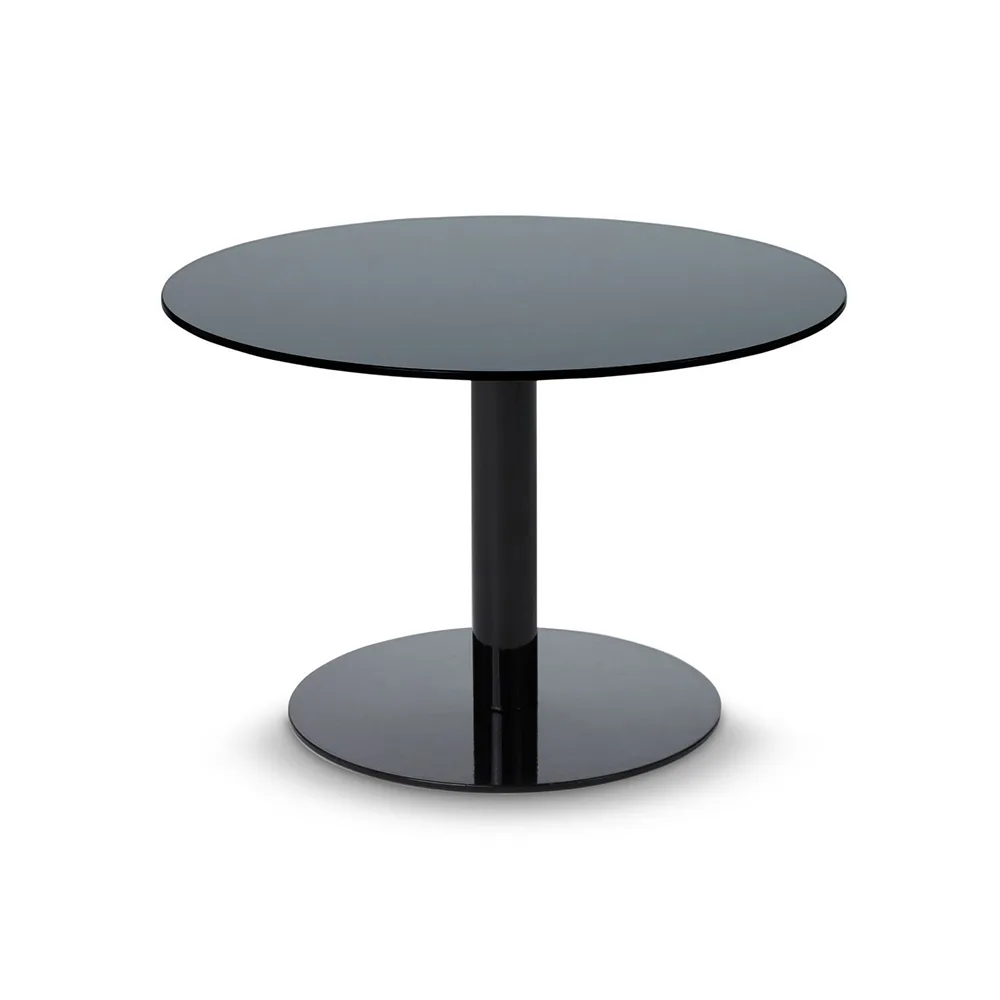 Flash coffee table Ø60 cm, Black-black stand Tom Dixon