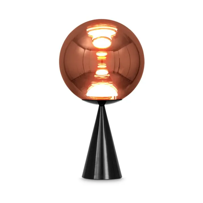 Globe fat table lamp LED 46,5 cm, Copper Tom Dixon