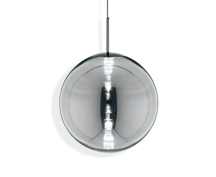 Globe pendant lamp LED Ø50 cm - Chrome - Tom Dixon