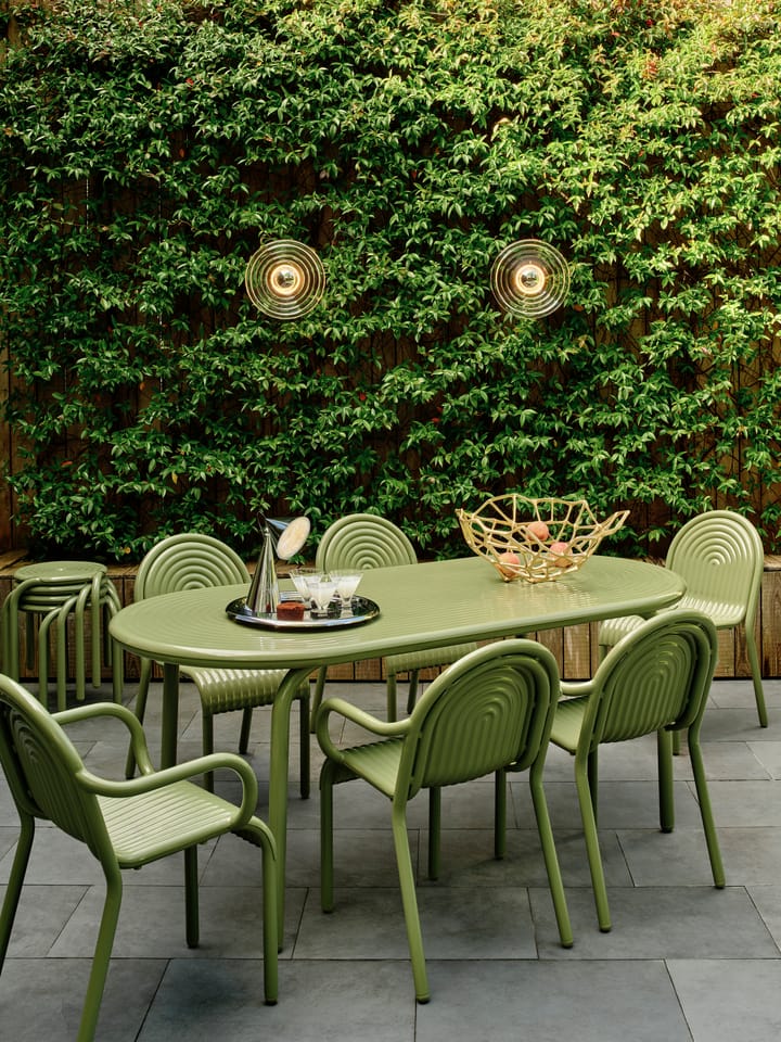 Groove armchair, Moss Tom Dixon