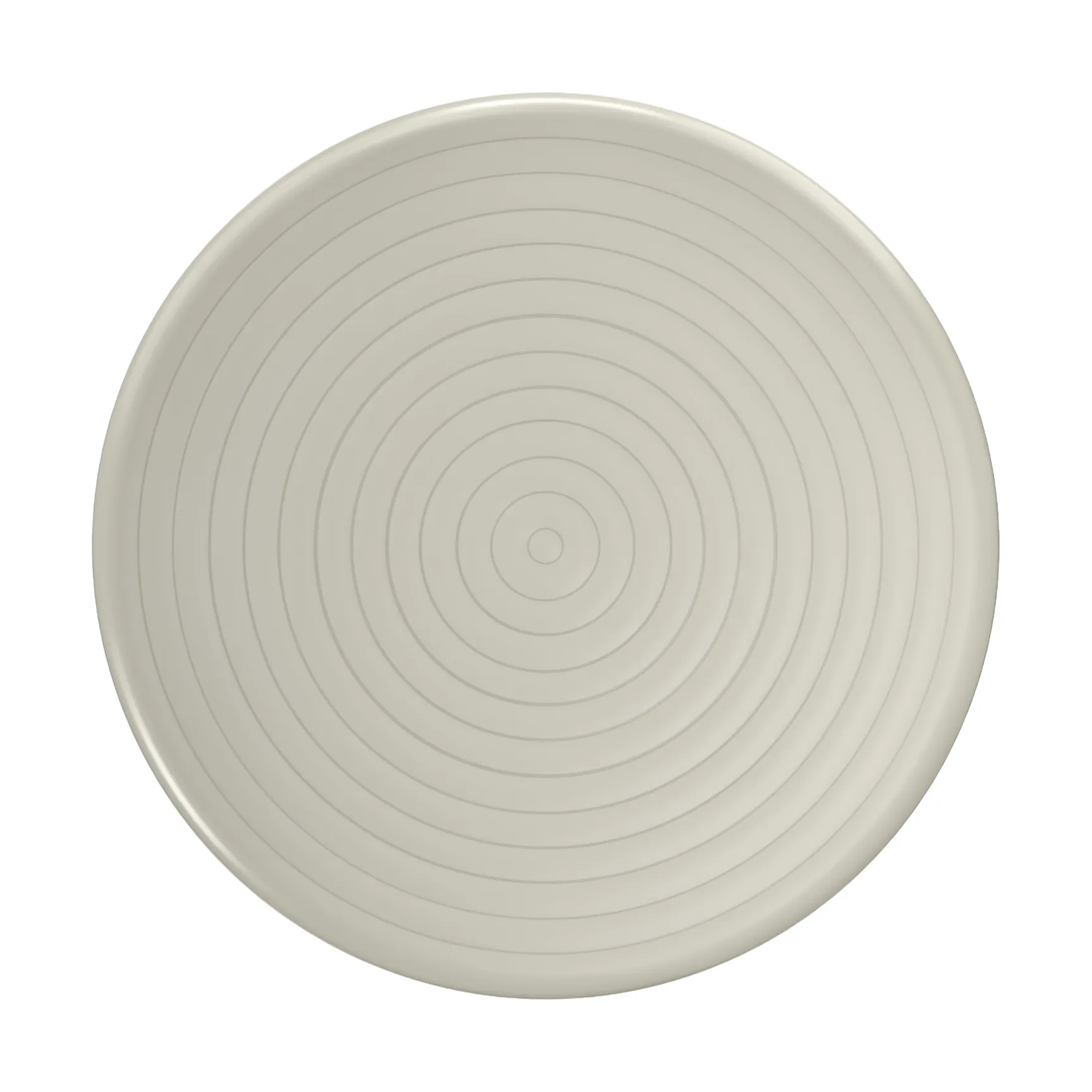 Groove café table round - Putty, Ø70 cm, Table top Tom Dixon