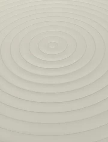 Groove café table round - Putty, Ø70 cm - Table top - Tom Dixon