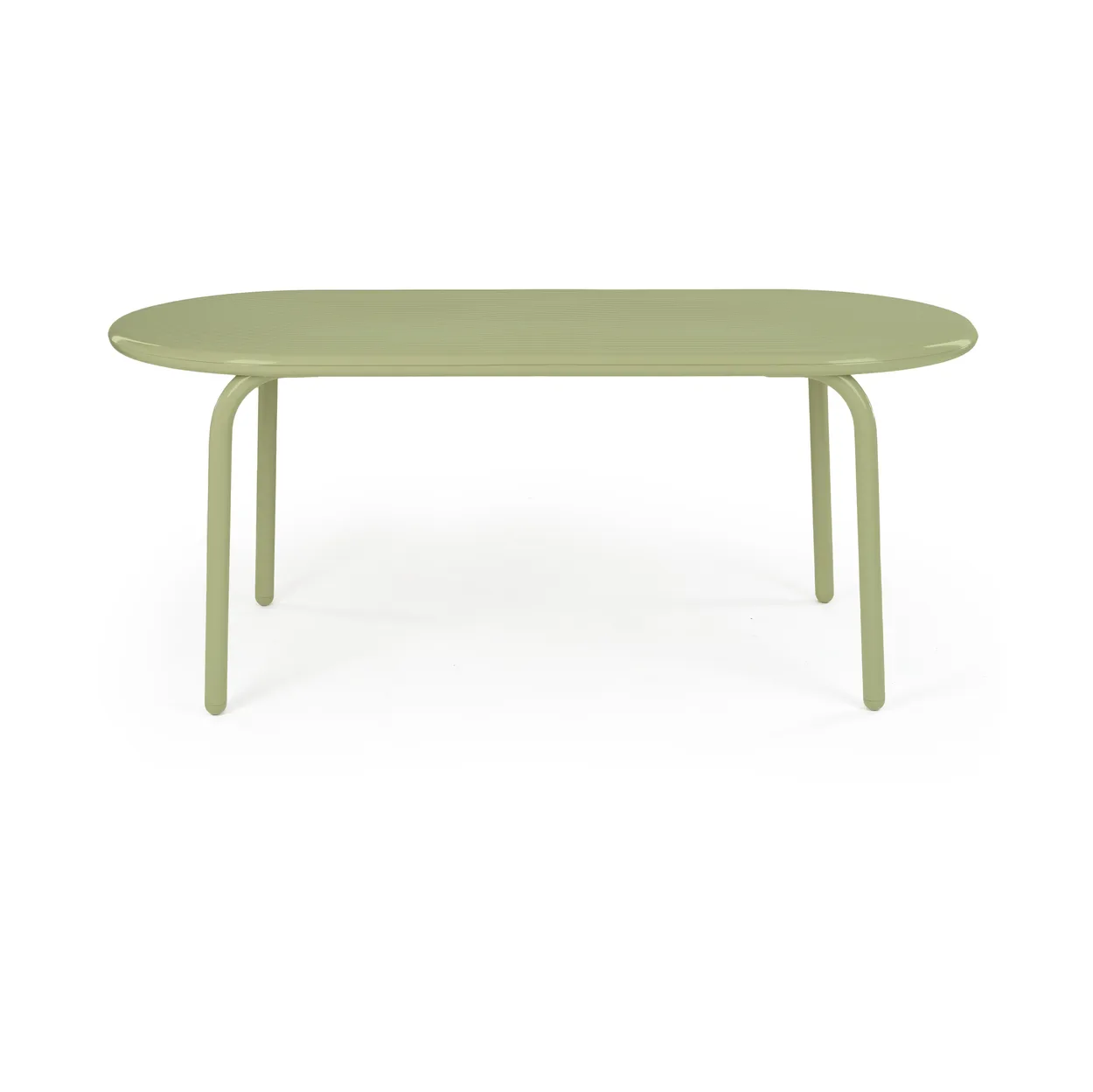 Tom Dixon Groove dining table 86x185 cm Moss | Scandinavian Design | Garden tables | Green