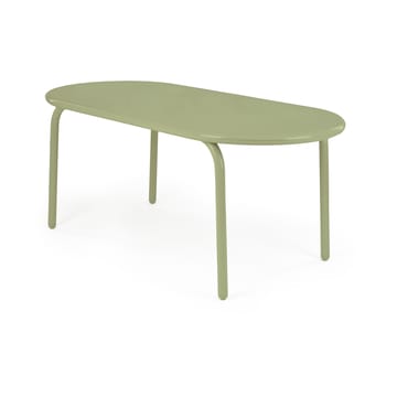 Groove dining table 86x185 cm - Moss - Tom Dixon