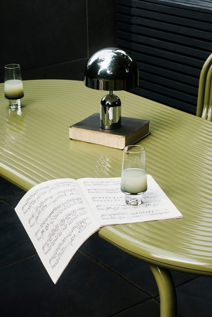 Groove dining table 86x185 cm, Moss Tom Dixon