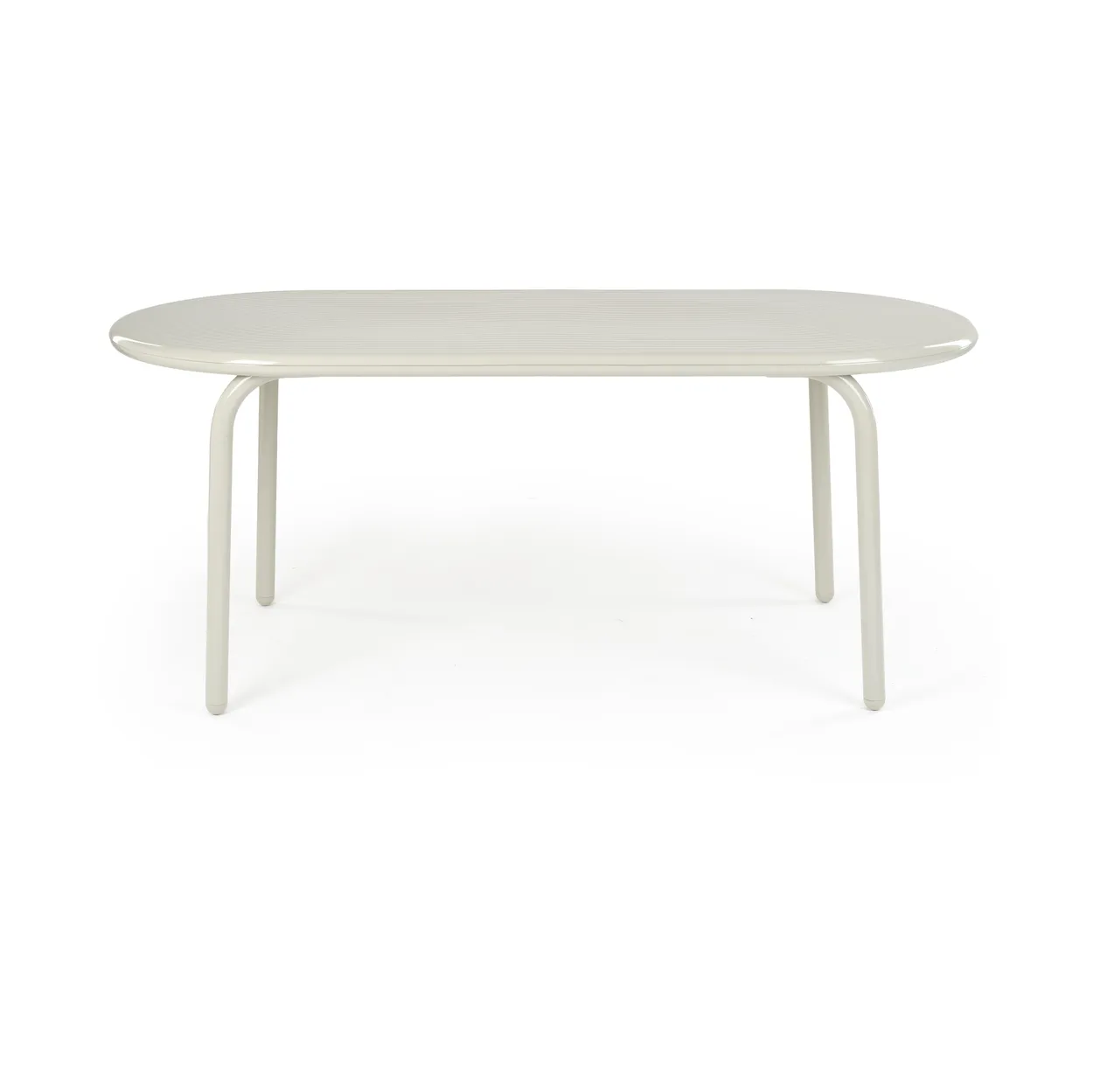 Tom Dixon Groove dining table 86x185 cm Putty | Scandinavian Design | Garden tables | Beige