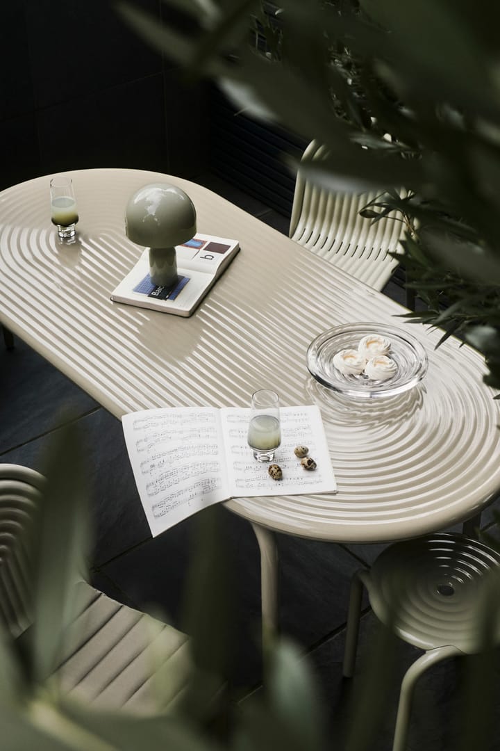 Groove dining table 86x185 cm, Putty Tom Dixon