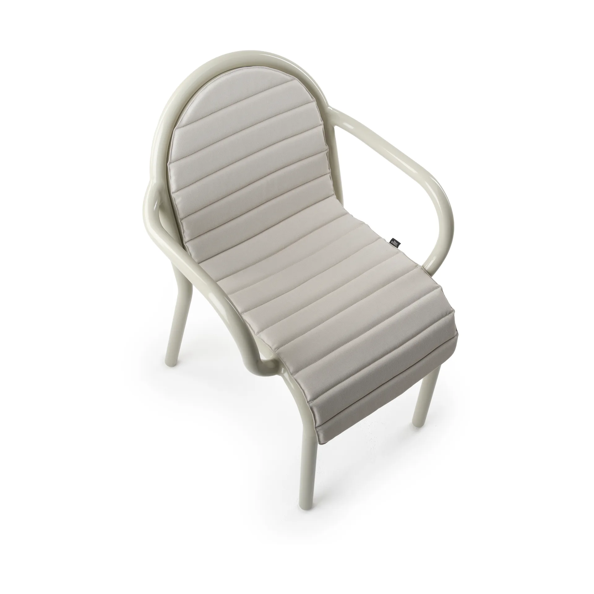 Groove Full Seat seat cushion, Putty Tom Dixon