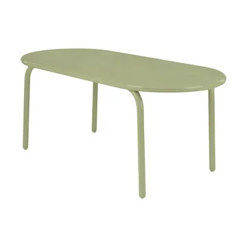 Groove Obround dining table - Moss, 86x186 cm - Table top - Tom Dixon