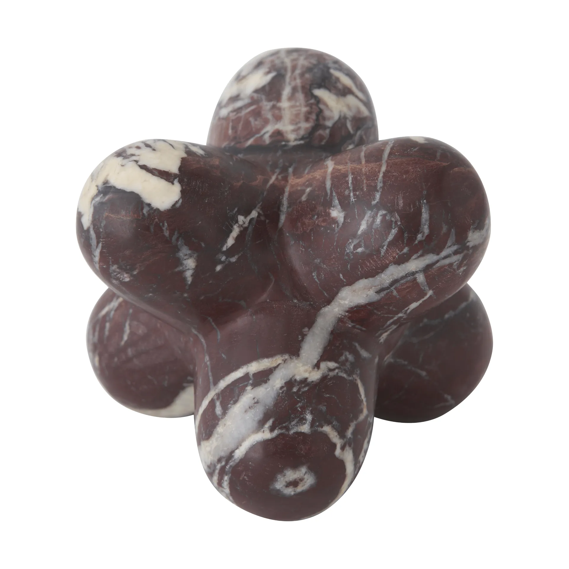 Jack decorative object, Flamingo marble, 10x8.5 cm Tom Dixon