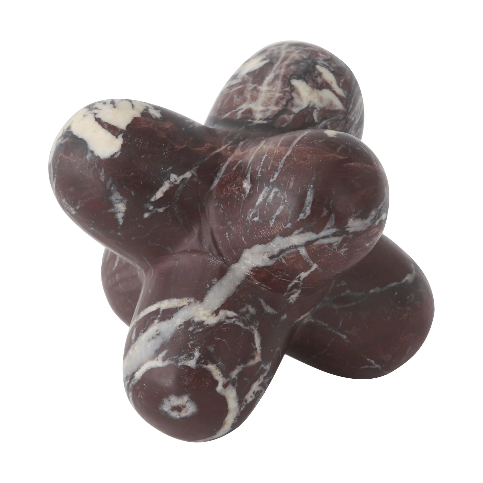 Jack decorative object, Flamingo marble, 10x8.5 cm Tom Dixon