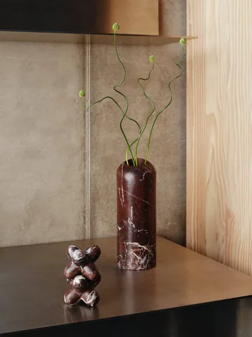 Jack decorative object - Flamingo marble, 10x8.5 cm - Tom Dixon