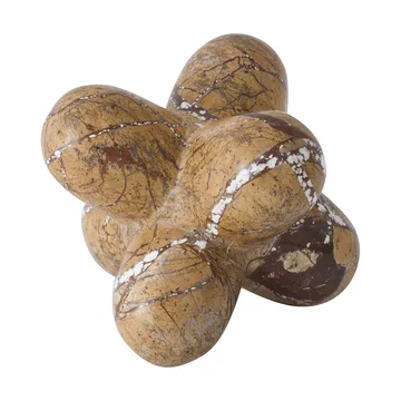 Jack decorative object - Forest brown marble, 10x8.5 cm - Tom Dixon