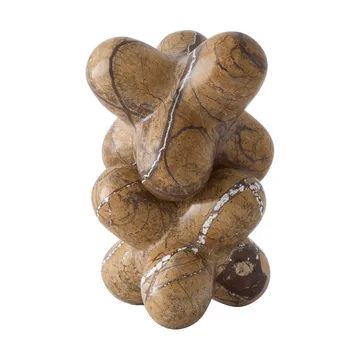 Jack decorative object - Forest brown marble, 10x8.5 cm - Tom Dixon