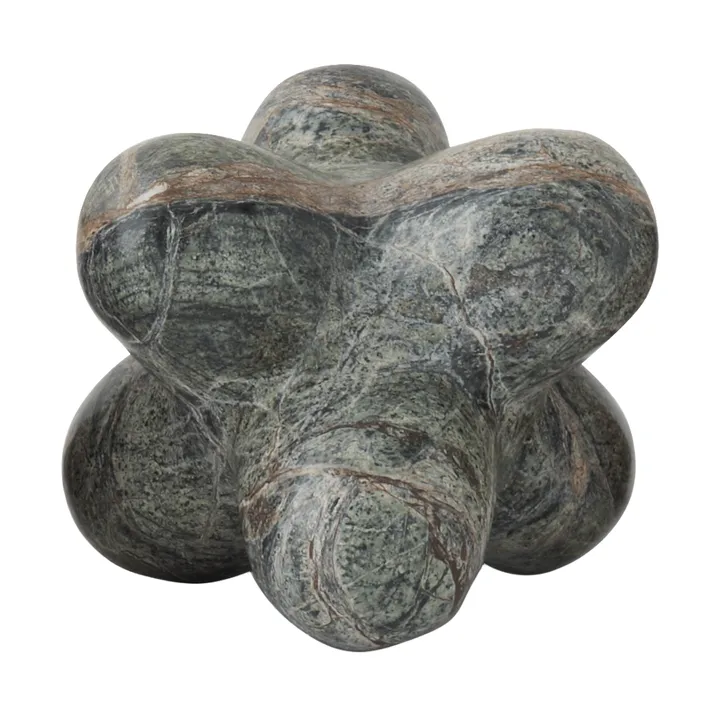 Jack decorative object - Forest green marble, 10x8.5 cm - Tom Dixon