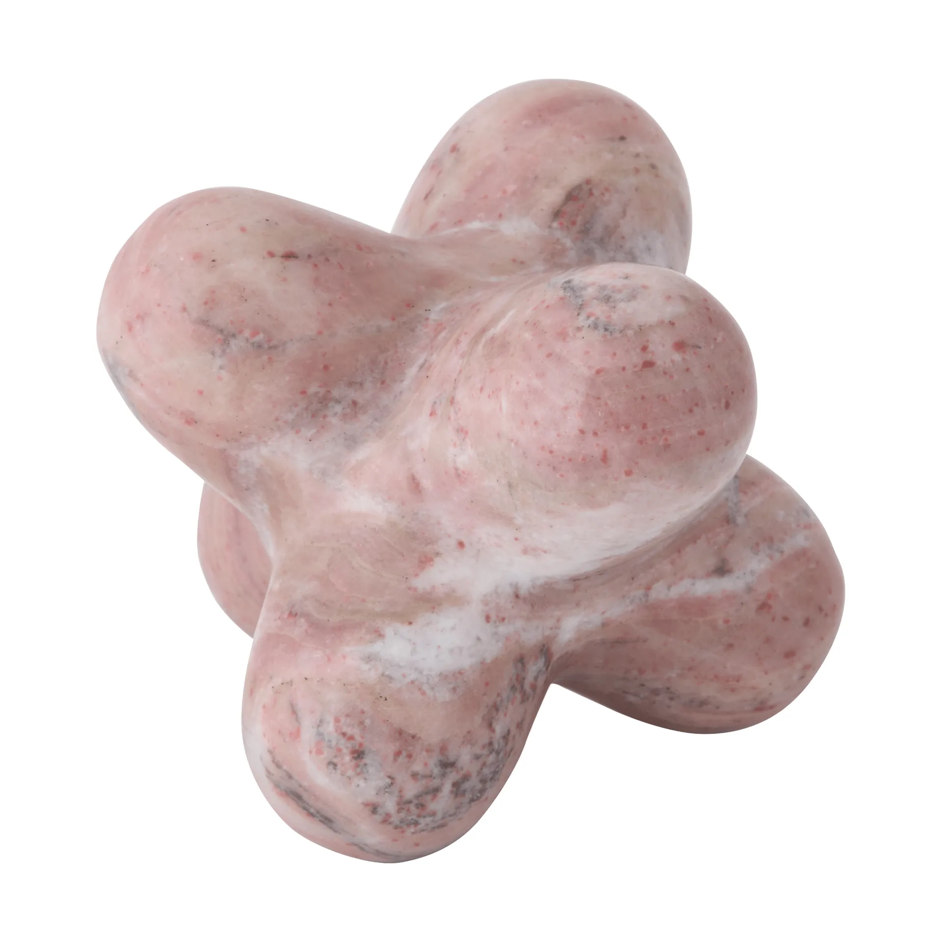 Jack decorative object, Pink Indian onyx, 10x8.5 cm Tom Dixon