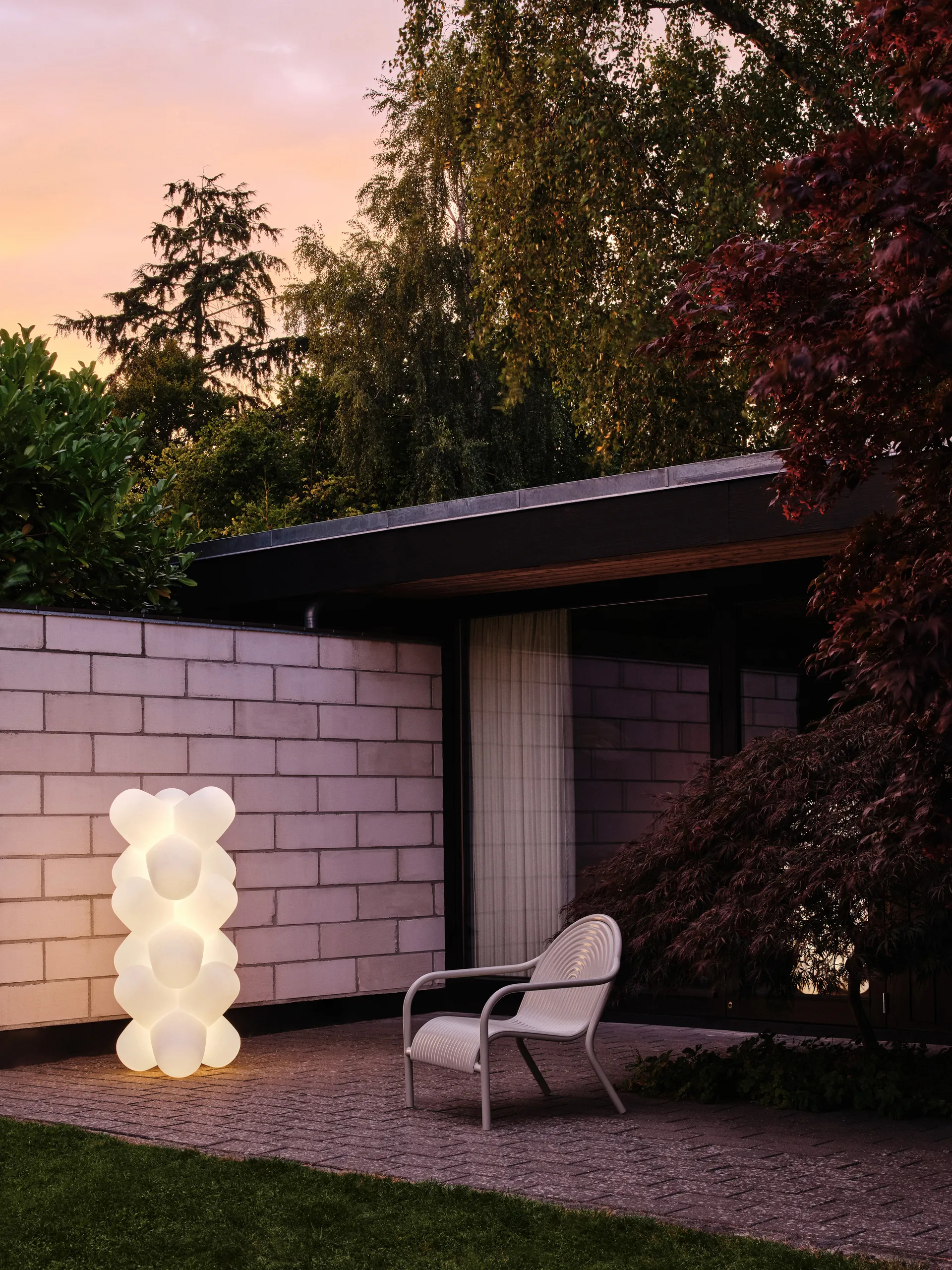 Jack portable floor lamp, White Tom Dixon