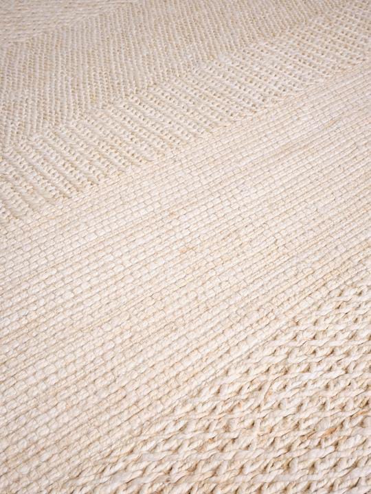 Knotty rug, White 170x240 cm Tom Dixon