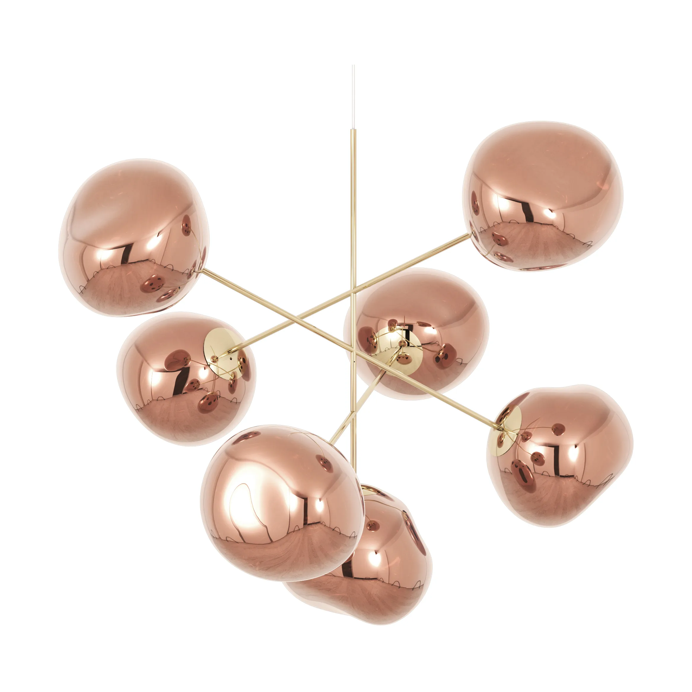 Melt Chandelier large LED 196 cm from Tom Dixon - NordicNest.com